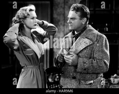 WHITE HEAT 1949 Warner Bros film with Virginia Mayo and James Cagney Stock Photo