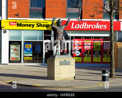 Spirit of Carnival statue in Bridgewater, Somerset, England UK Stock Photo