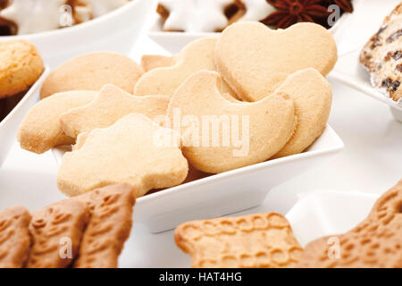 Butter biscuits Stock Photo
