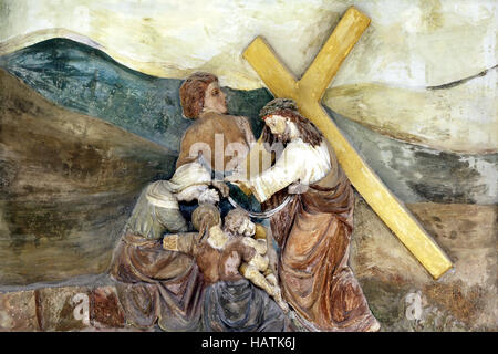 Stations of the Cross Stock Photo