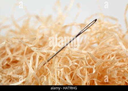 needle in a haystack Stock Photo