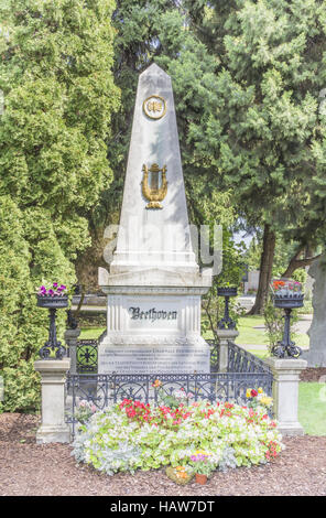 gravesite ludwig van beethoven Stock Photo