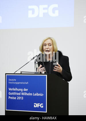 Gottfried Wilhelm Leibniz Prize 2013 Stock Photo