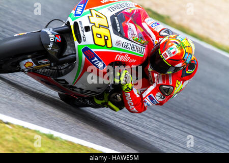 Valentino Rossi pilot of MotoGP Stock Photo