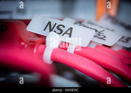 NSA - Secret Service Stock Photo