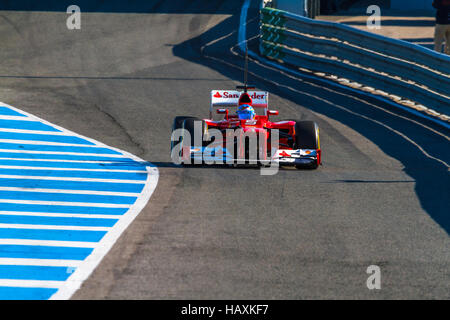 Scuderia Ferrari F1, Fernando Alonso, 2012 Stock Photo