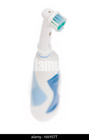 Electric toothbrush isolated on a white background Stock Photo - Alamy