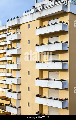 High rise hotels, Praia da Rocha, Algarve, Portugal Stock Photo