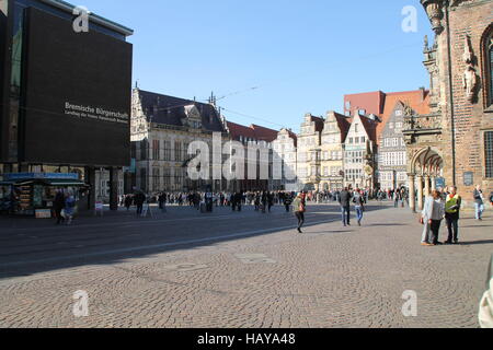 The City Bremen Stock Photo