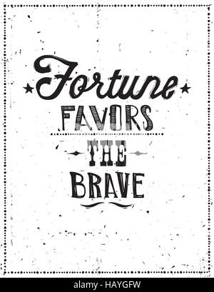 Vintage motivational grunge quote poster, doodles, scribble, dot Stock Vector