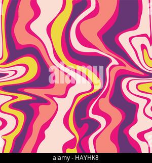 seamless pattern color wavy mixture Stock Vector