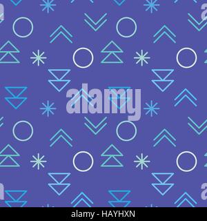 Simple decorative seamless pattern Stock Vector