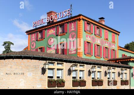 Restaurant Paul Bocuse in Lyon, France Stock Photo