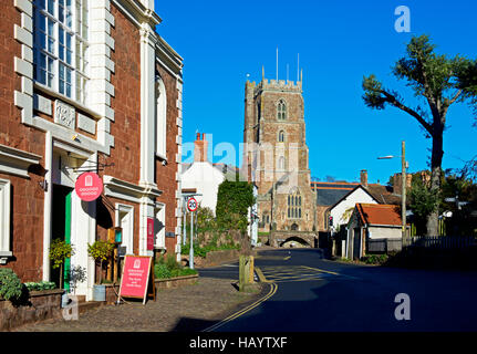 St George's Church in the village of Dunster, Somerset, England UK Stock Photo