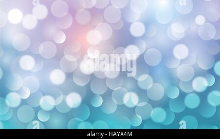Blue lights background vector abstract illustration Stock Vector