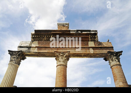 excavation site, Pompeii, Campania, Italy Stock Photo