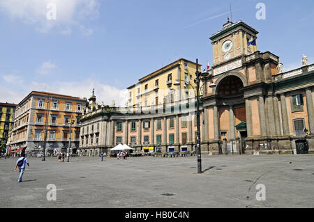 Piazza Dante, square, Naples, Campania, Italy Stock Photo