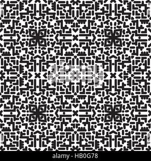 Abstract lines seamless pattern. Modern stylish geometric backgr Stock Vector