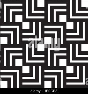 Abstract lines seamless pattern. Modern stylish geometric backgr Stock Vector