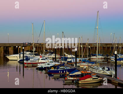The harbour at Watchet, Somerset, England UK Stock Photo
