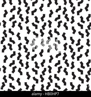 Vector seamless pattern. Modern geometric background in memphis Stock Vector