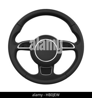 Steering Wheel Isolated Stock Photo - Alamy
