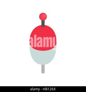 Bobber isometric 3d icon Stock Vector
