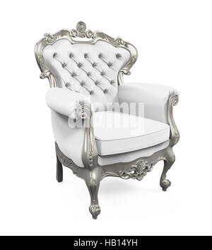 King Throne Chair Stock Photo