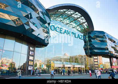 Ocean Plaza shopping mall, Kiev Stock Photo