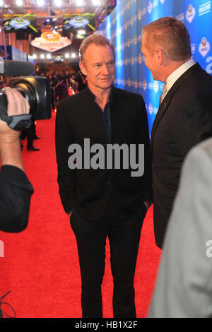 LAS VEGAS, NV - DECEMBER 02: Sting at the 2016 NASCAR Sprint Cup Series Awards show at Wynn Las Vegas on December 2, 2016 in Las Vegas, Nevada. Credit: mpi34/MediaPunch Stock Photo