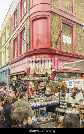 portobello road market, alice´s store Stock Photo