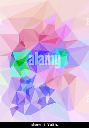 Abstract Low Poly Background Stock Photo
