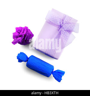Bright gift boxes Stock Photo