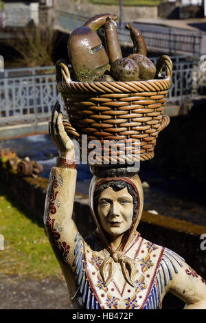 hand made clay pottery Stock Photo