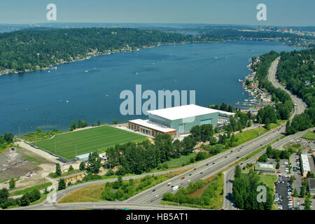 Seattle Seahawks Practice Field in Renton Washington Stock Photo