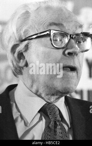 Labour Leader Michael Foot endorses Peter Tatchell as Labour candidate ...