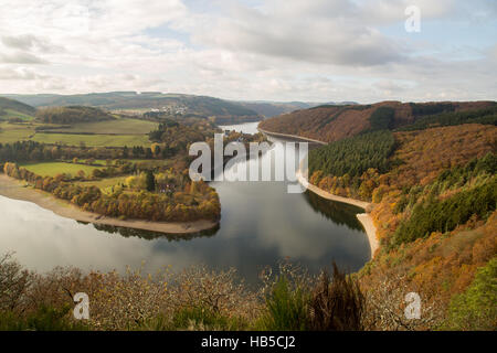 Lultzhausen in autumn Stock Photo