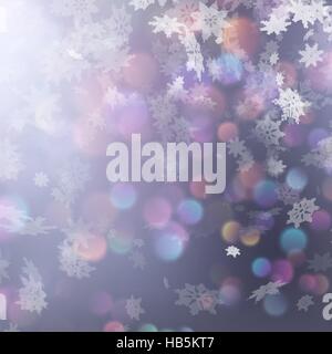 Christmas background with snowflakes. EPS 10 Stock Vector