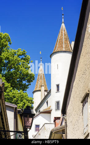 Nyon Castle, Nyon, Switzerland Stock Photo