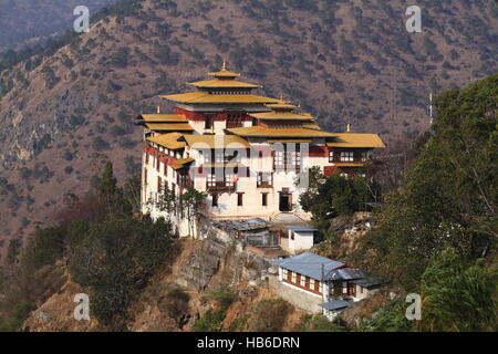 The Trashigang Dzong Stock Photo