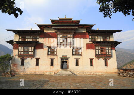 The Trashigang Dzong Stock Photo