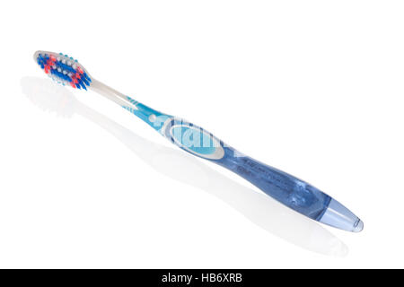 Modern toothbrush isolated on white background Stock Photo