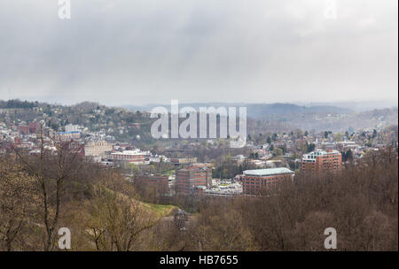 City of Morgantown in West Virginia Stock Photo