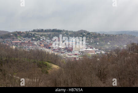 City of Morgantown in West Virginia Stock Photo