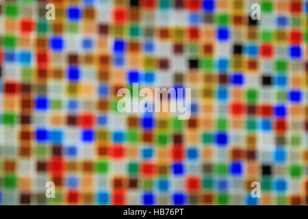Mosaic blurred as background Stock Photo