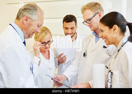 Doctors in meeting planning and working together Stock Photo