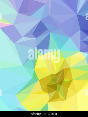 Abstract Low Poly Background Stock Photo