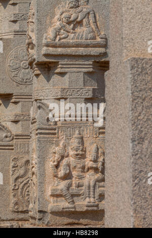 Vitthala temple, A UNESCO World Heritage Site, Hampi, Karnataka India Stock Photo