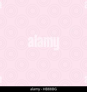 Seamless pattern with rings on pink Stock Vector
