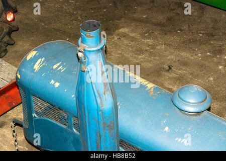 Age tractor, detail. Stock Photo